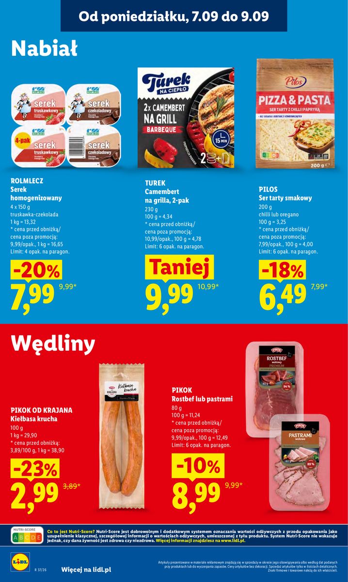 Lidl catalog page 66 — 2026-09-07 to 2026-09-09