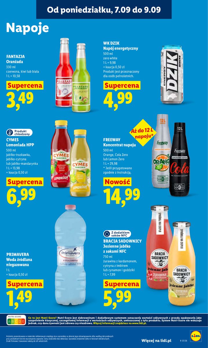 Lidl catalog page 69 — 2026-09-07 to 2026-09-09