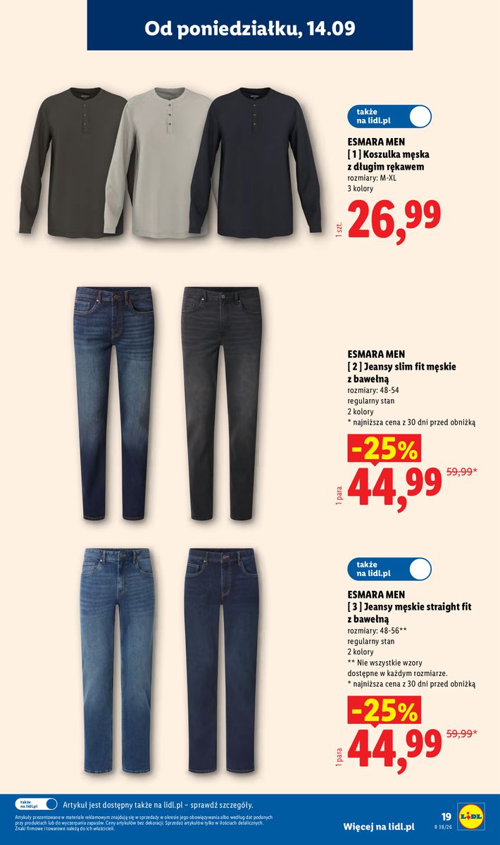 Lidl catalog page 23 — 2026-09-14 to 2026-09-14