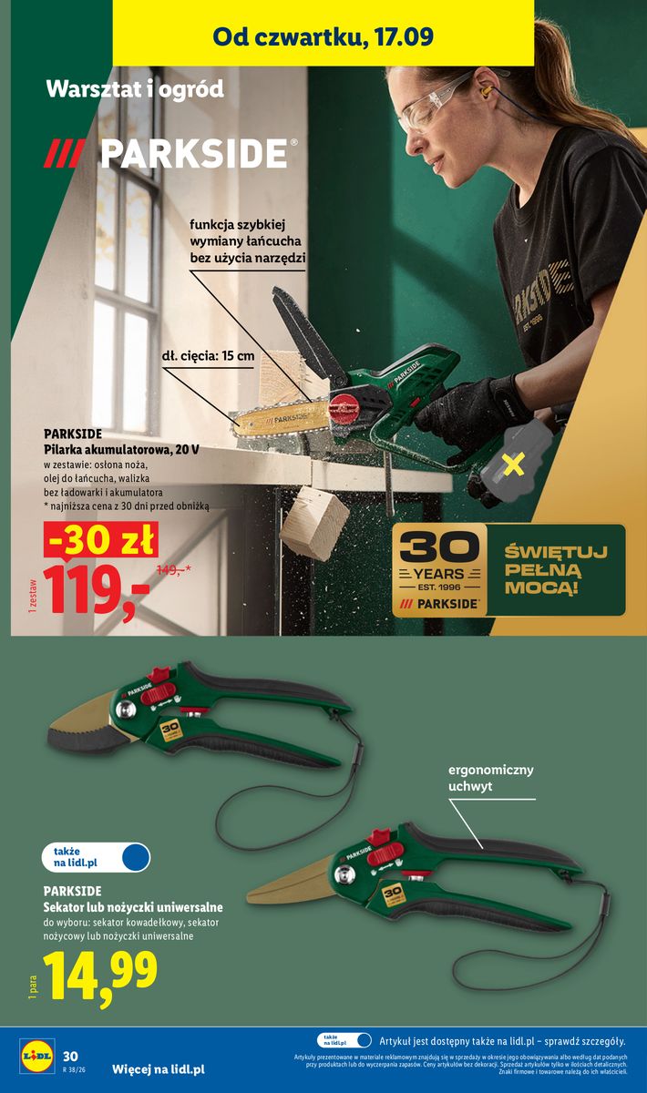 Lidl catalog page 38 — 2026-09-14 to 2026-09-14
