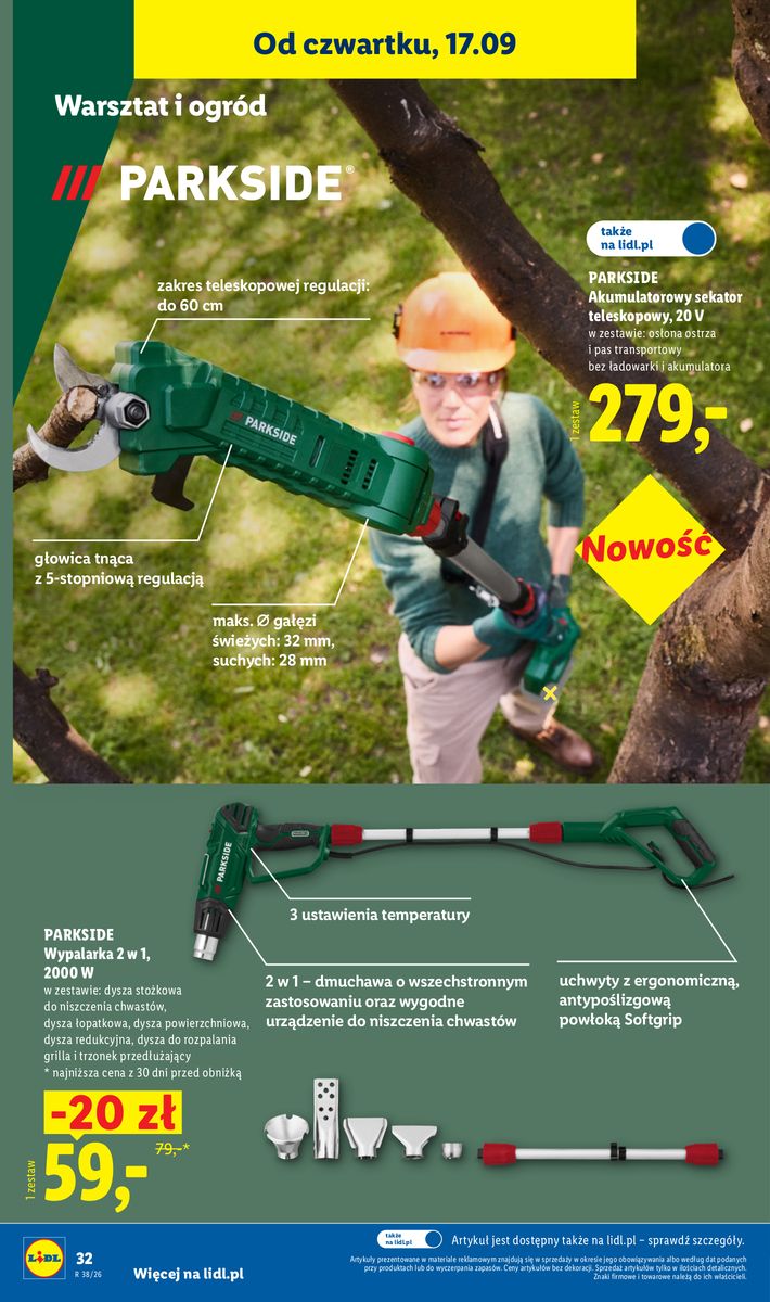 Lidl catalog page 40 — 2026-09-14 to 2026-09-14