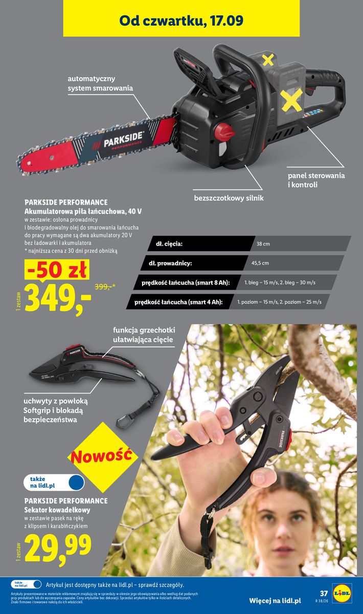Lidl catalog page 45 — 2026-09-14 to 2026-09-14