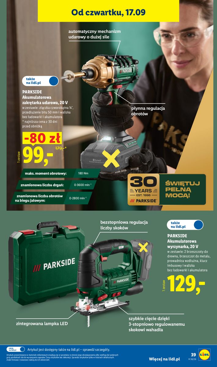 Lidl catalog page 47 — 2026-09-14 to 2026-09-14