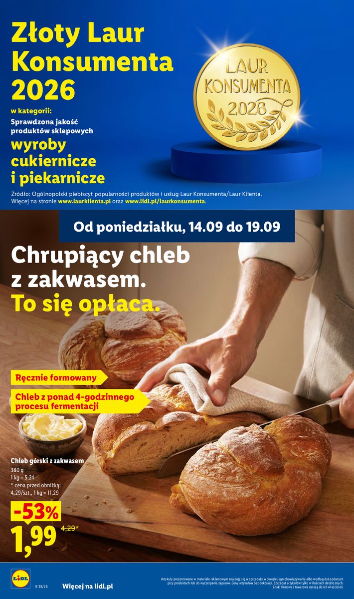 Lidl catalog page 38 — 2026-09-14 to 2026-09-16