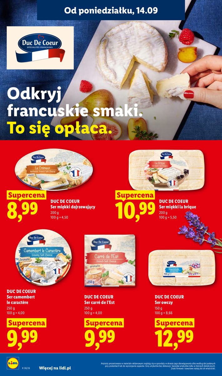 Lidl catalog page 52 — 2026-09-14 to 2026-09-16