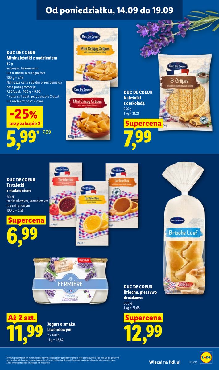Lidl catalog page 57 — 2026-09-14 to 2026-09-16