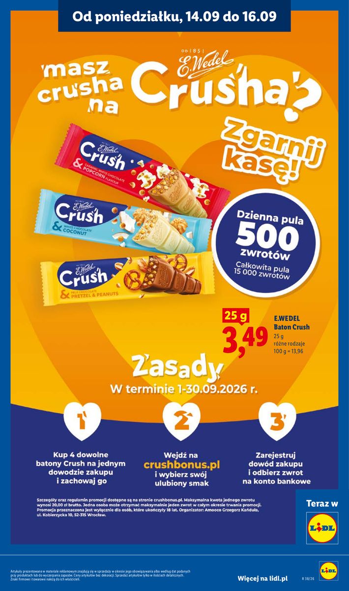 Lidl catalog page 63 — 2026-09-14 to 2026-09-16