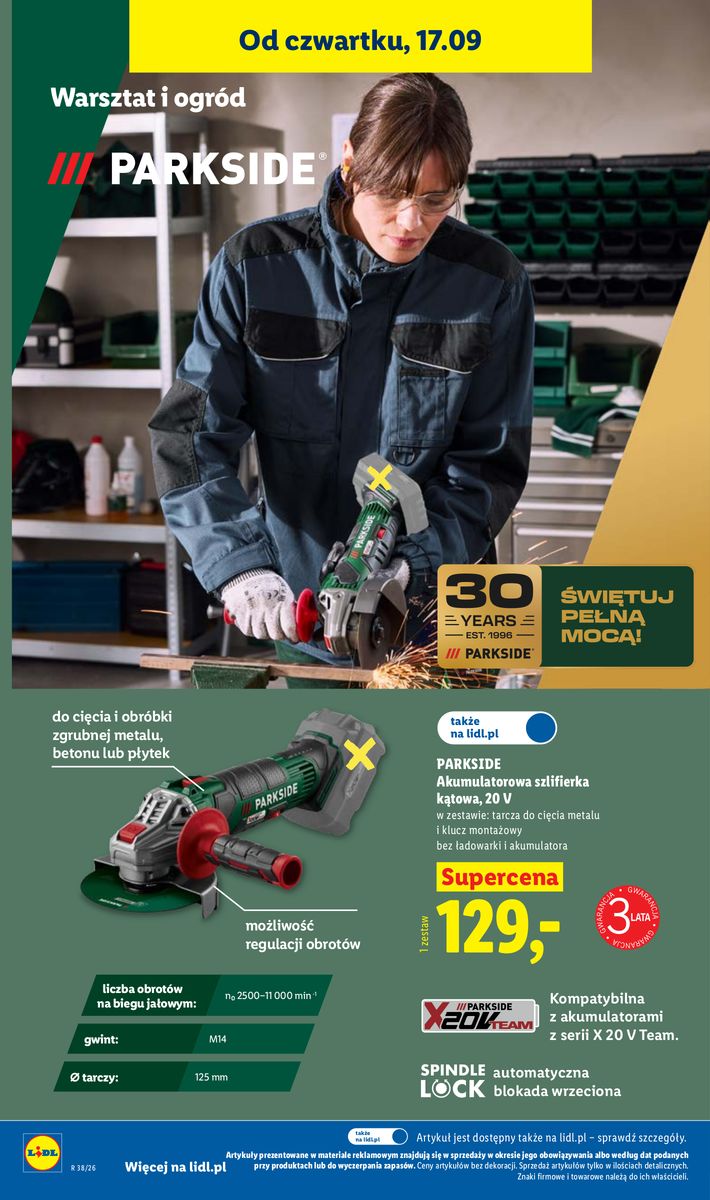 Lidl catalog page 36 — 2026-09-17 to 2026-09-19