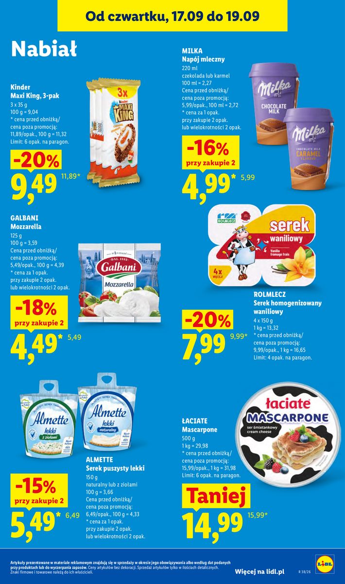 Lidl catalog page 59 — 2026-09-17 to 2026-09-19