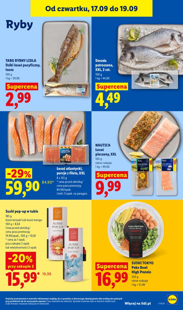 Lidl catalog page 61 — 2026-09-17 to 2026-09-19