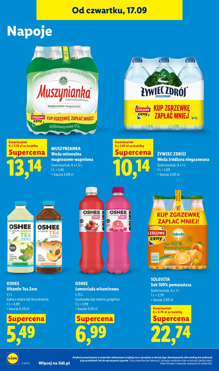 Lidl catalog page 66 — 2026-09-17 to 2026-09-19