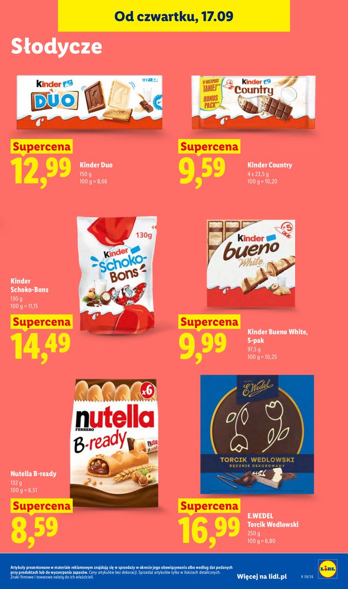 Lidl catalog page 73 — 2026-09-17 to 2026-09-19
