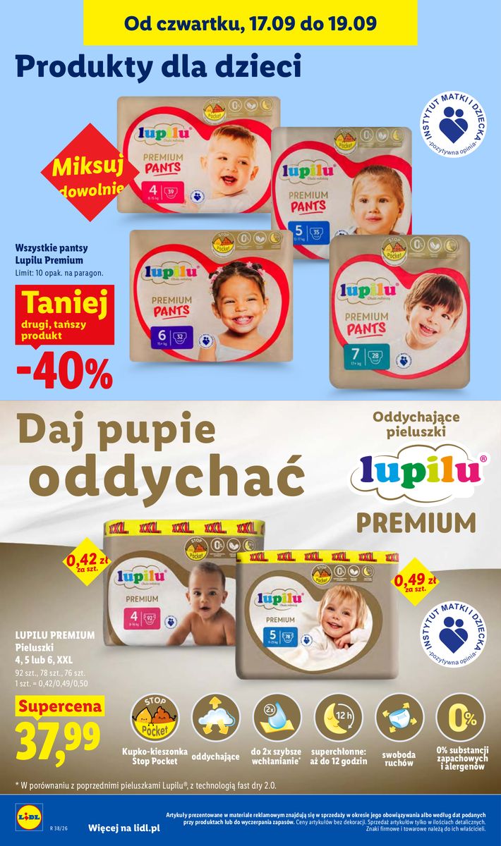 Lidl catalog page 84 — 2026-09-17 to 2026-09-19
