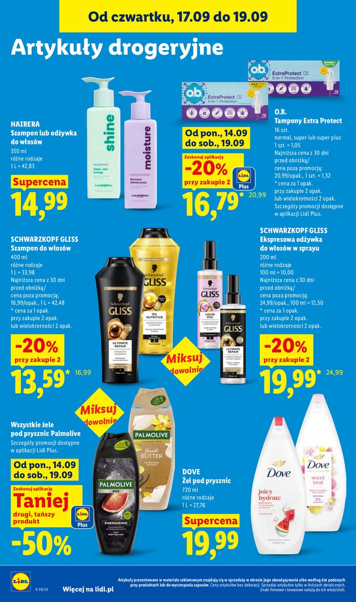 Lidl catalog page 88 — 2026-09-17 to 2026-09-19