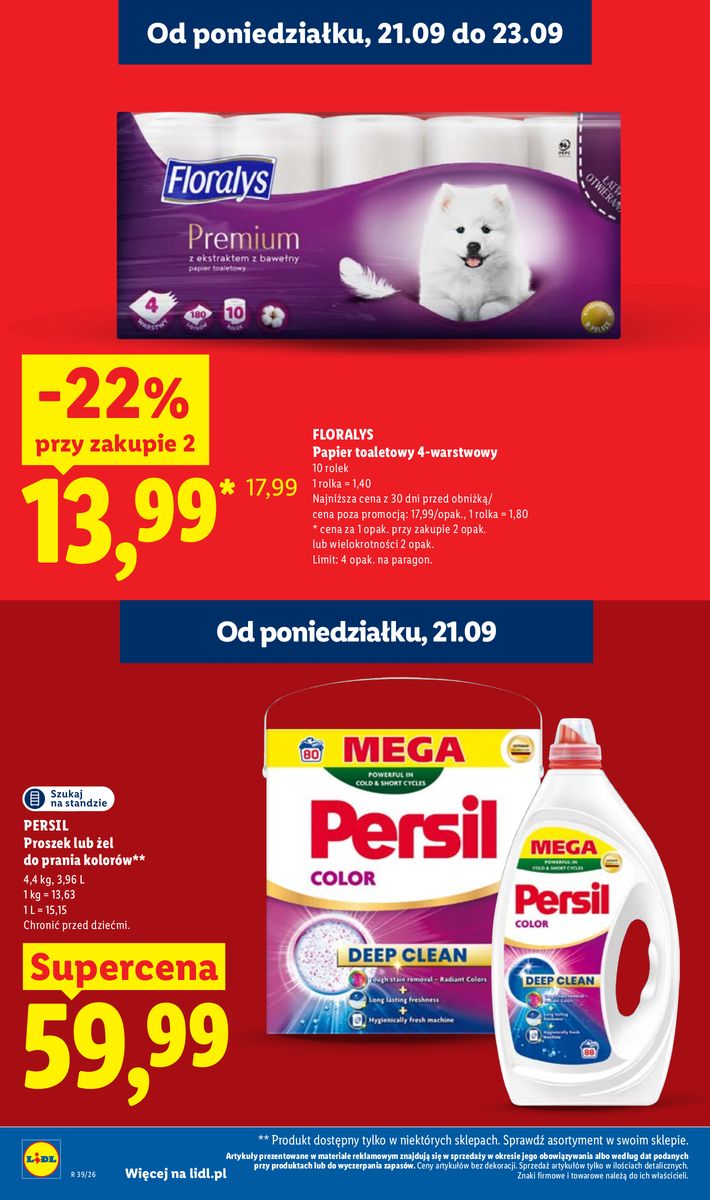 Lidl catalog page 26 — 2026-09-21 to 2026-09-23