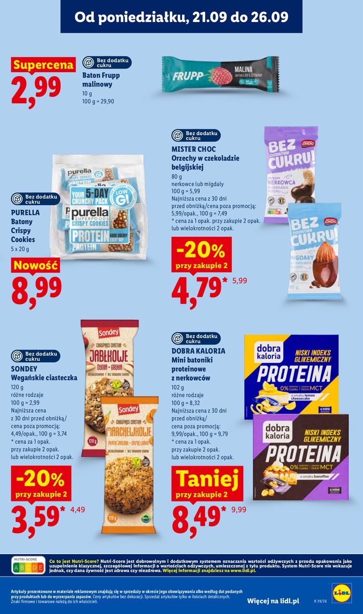 Lidl catalog page 57 — 2026-09-21 to 2026-09-23