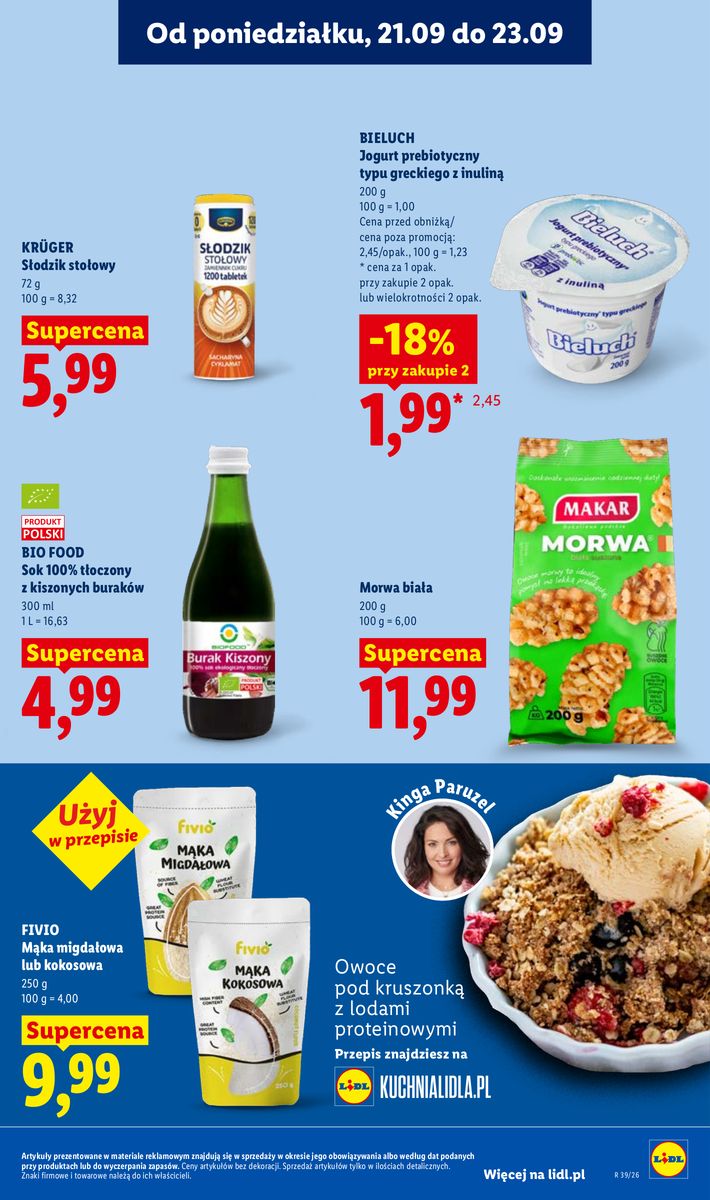 Lidl catalog page 59 — 2026-09-21 to 2026-09-23