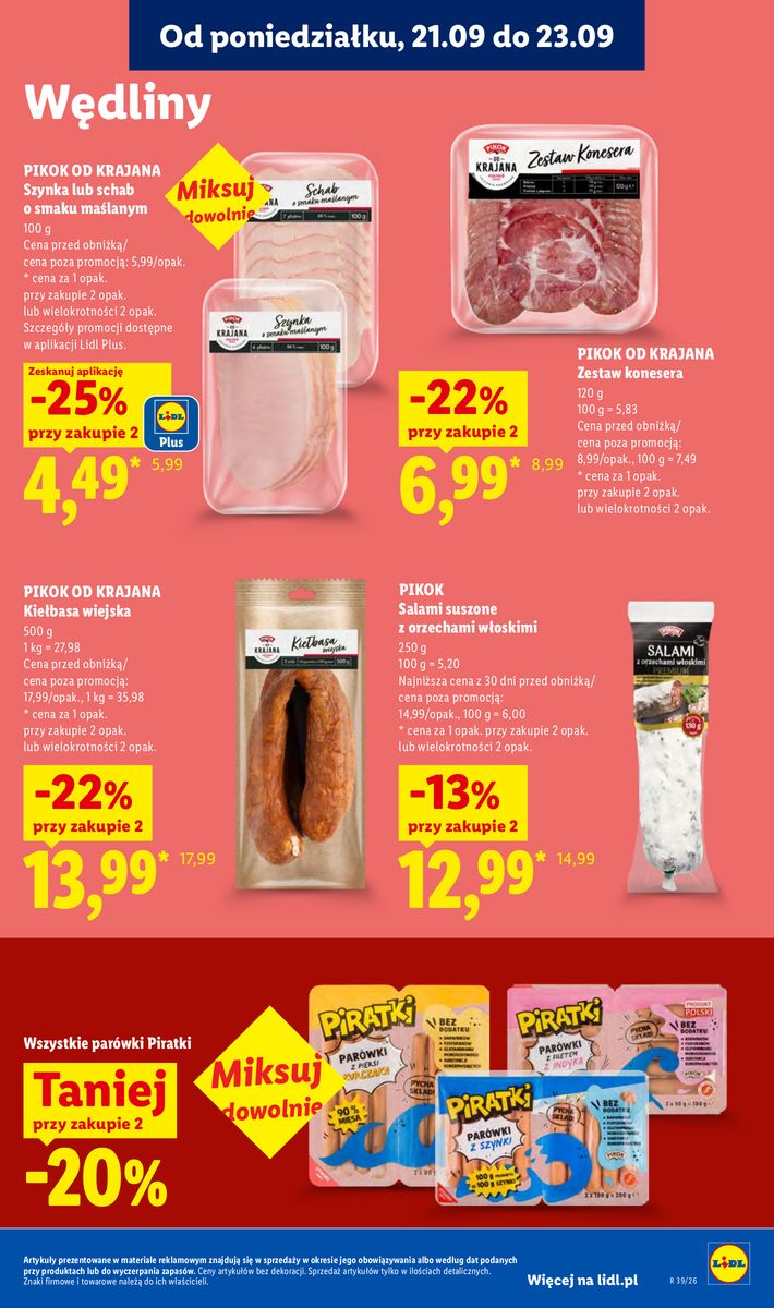 Lidl catalog page 63 — 2026-09-21 to 2026-09-23
