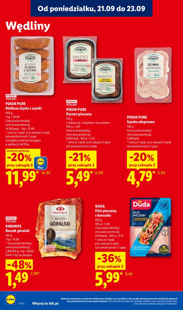 Lidl catalog page 64 — 2026-09-21 to 2026-09-23