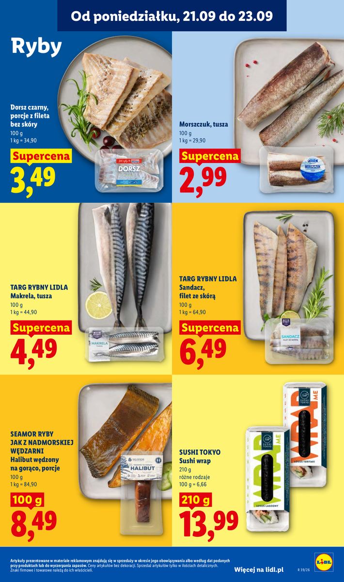 Lidl catalog page 65 — 2026-09-21 to 2026-09-23