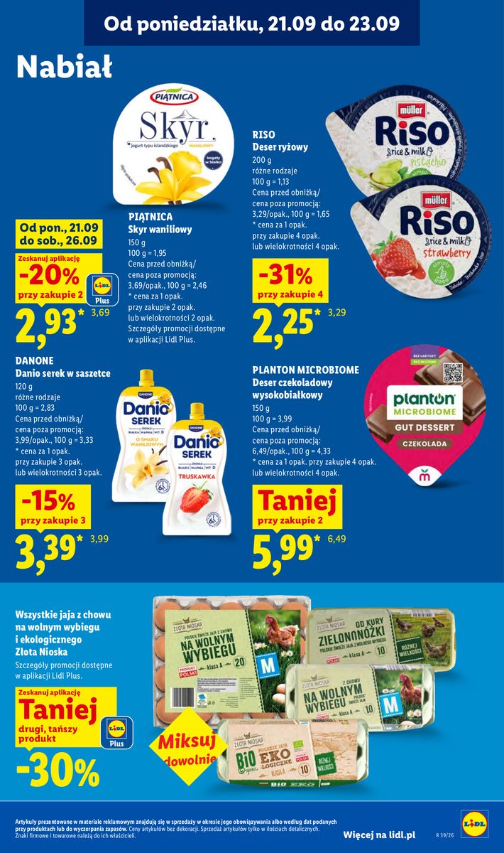 Lidl catalog page 67 — 2026-09-21 to 2026-09-23