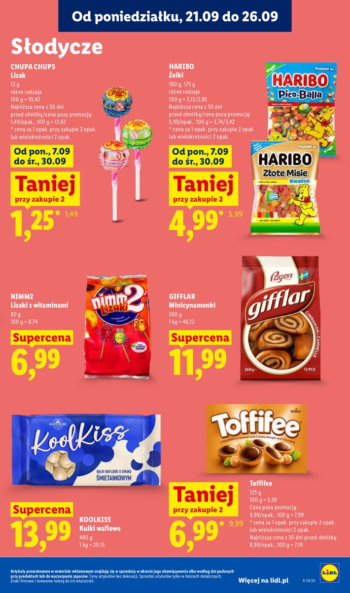 Lidl catalog page 71 — 2026-09-21 to 2026-09-23