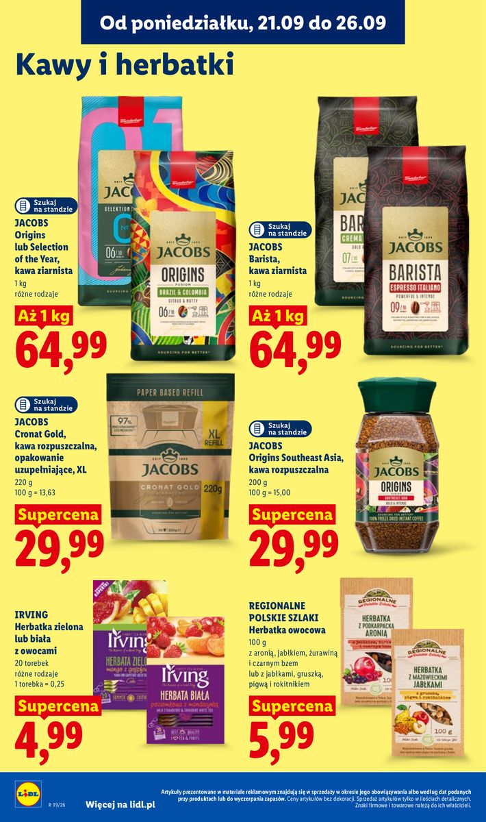Lidl catalog page 72 — 2026-09-21 to 2026-09-23