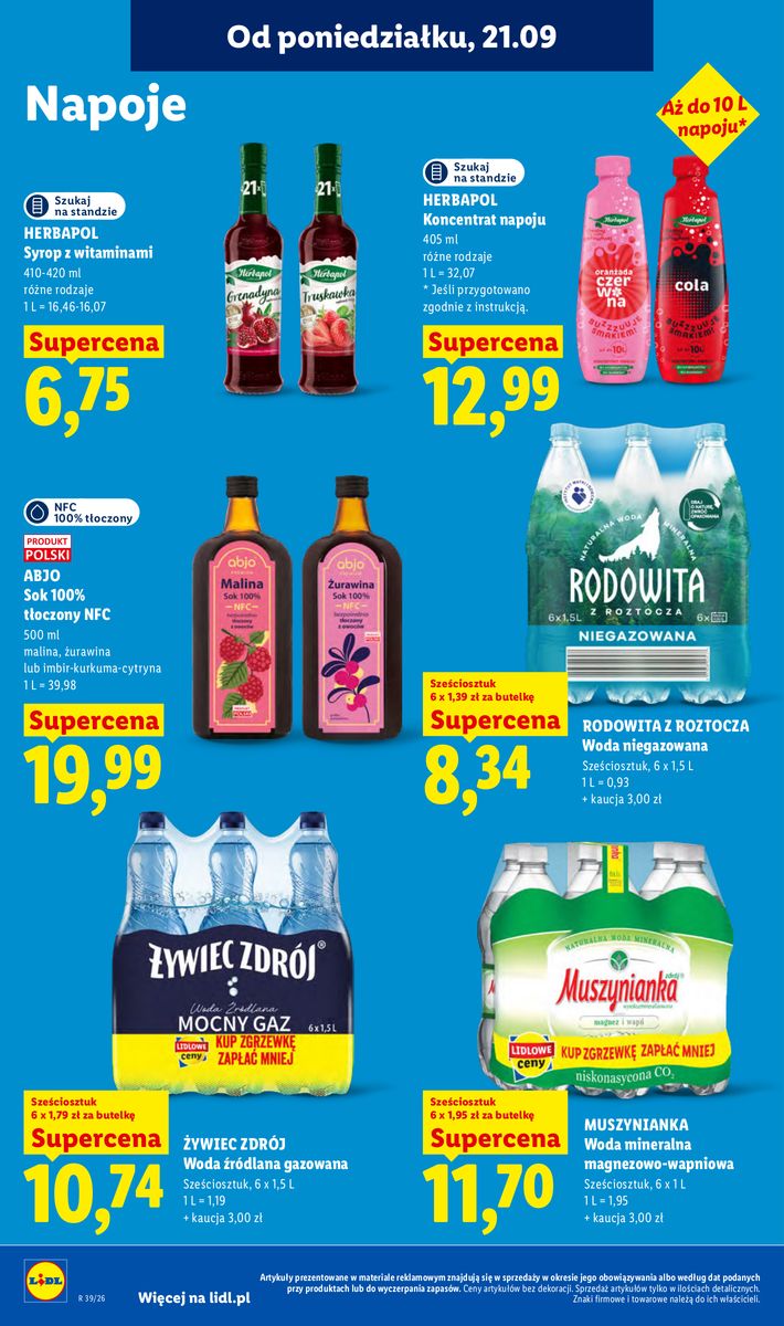 Lidl catalog page 76 — 2026-09-21 to 2026-09-23