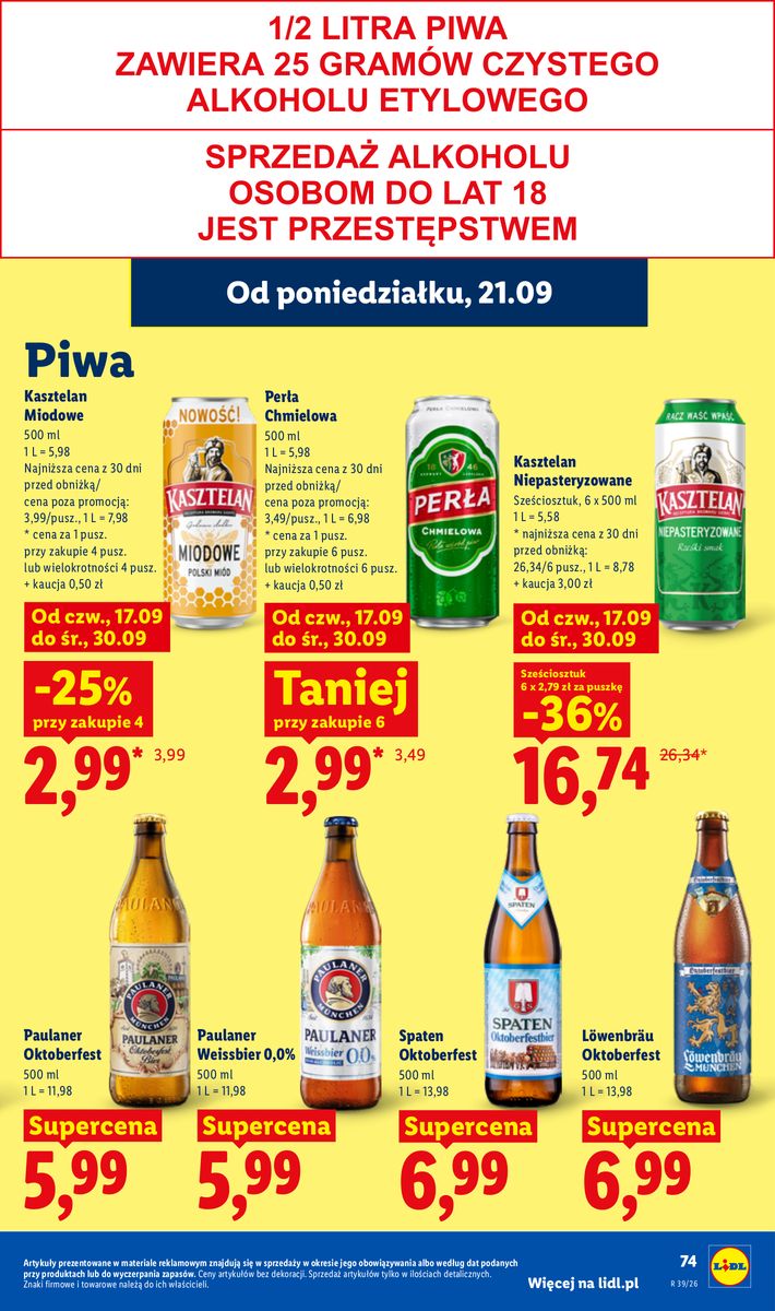 Lidl catalog page 79 — 2026-09-21 to 2026-09-23
