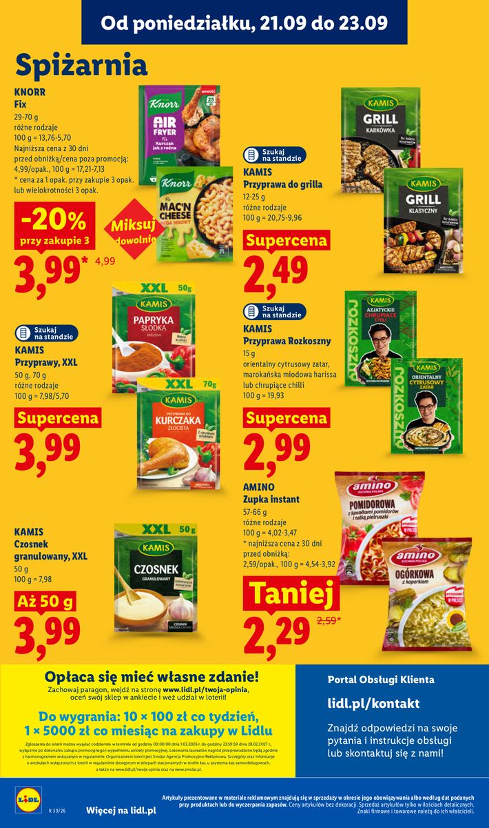 Lidl catalog page 86 — 2026-09-21 to 2026-09-23