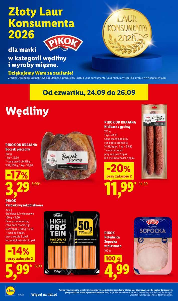 Lidl catalog page 62 — 2026-09-24 to 2026-09-26