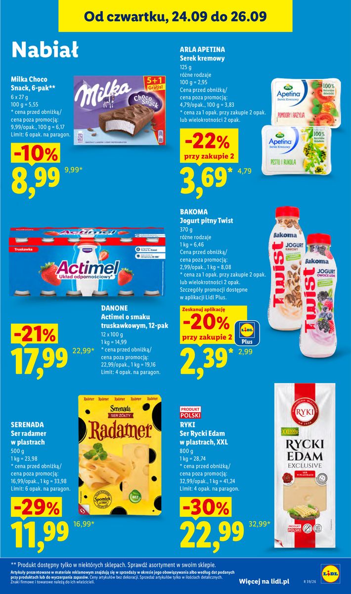 Lidl catalog page 67 — 2026-09-24 to 2026-09-26