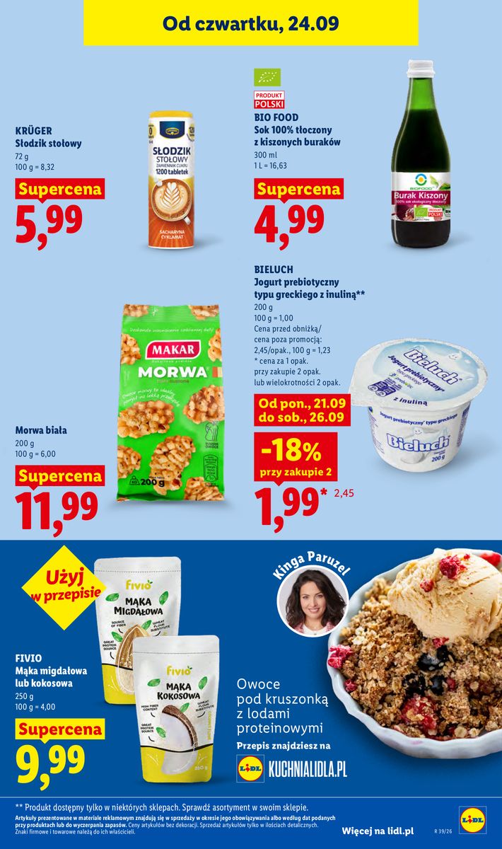 Lidl catalog page 75 — 2026-09-24 to 2026-09-26