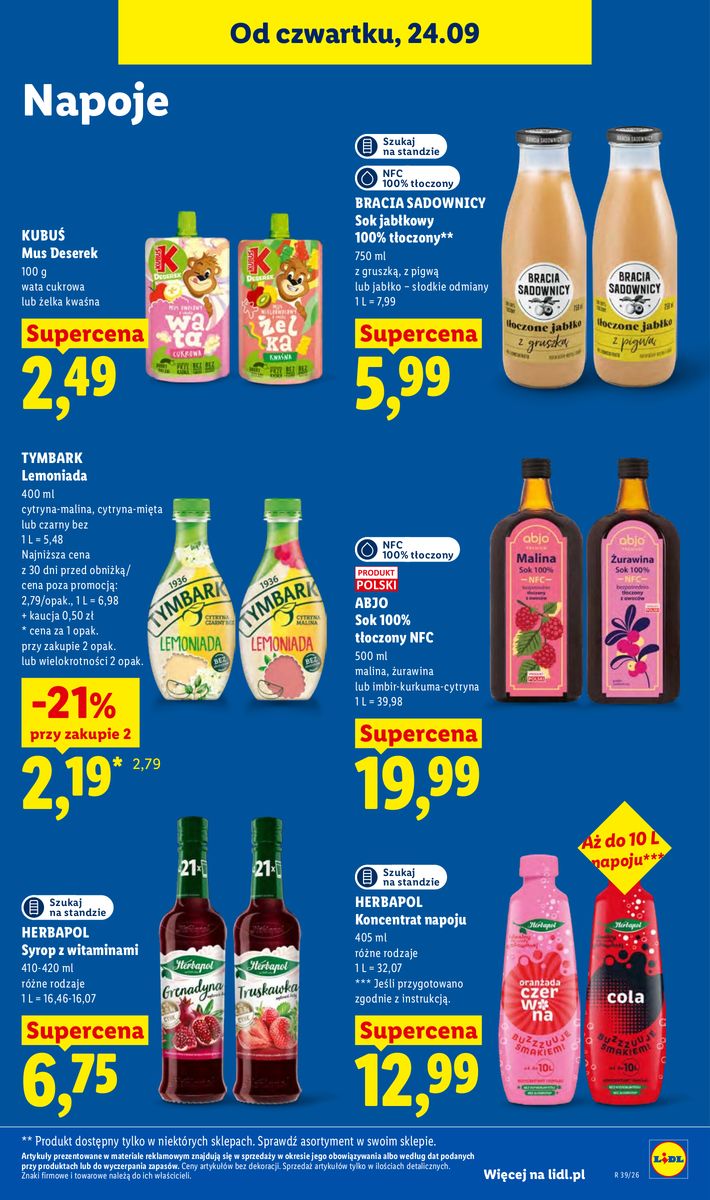 Lidl catalog page 77 — 2026-09-24 to 2026-09-26