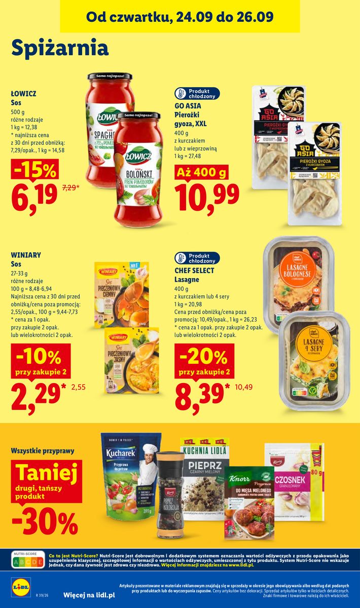 Lidl catalog page 92 — 2026-09-24 to 2026-09-26