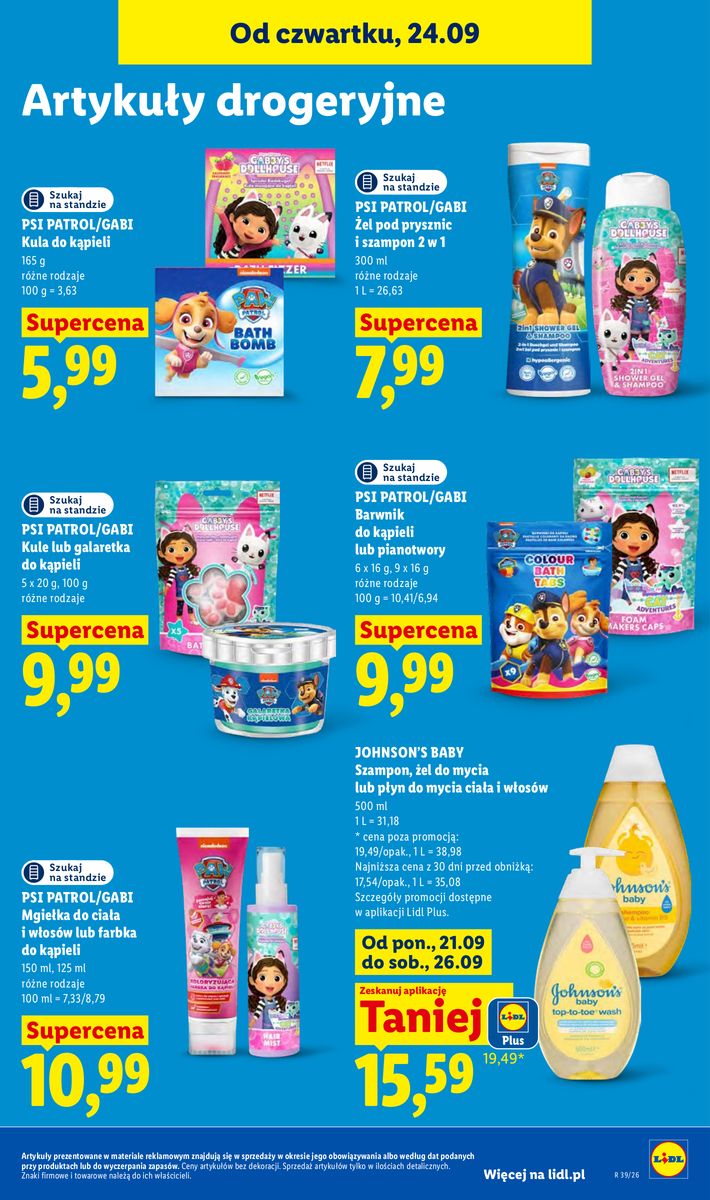 Lidl catalog page 95 — 2026-09-24 to 2026-09-26