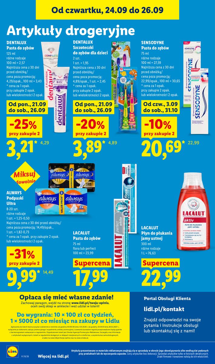Lidl catalog page 98 — 2026-09-24 to 2026-09-26