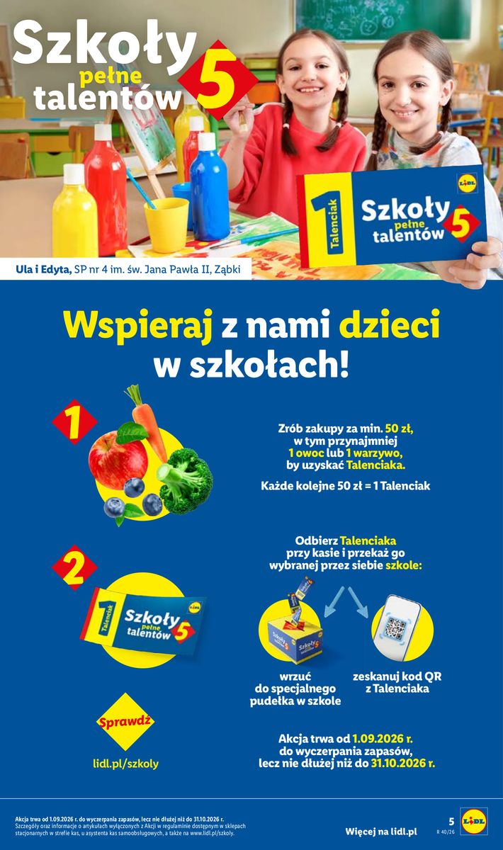 Lidl catalog page 5 — 2026-09-28 to 2026-09-28