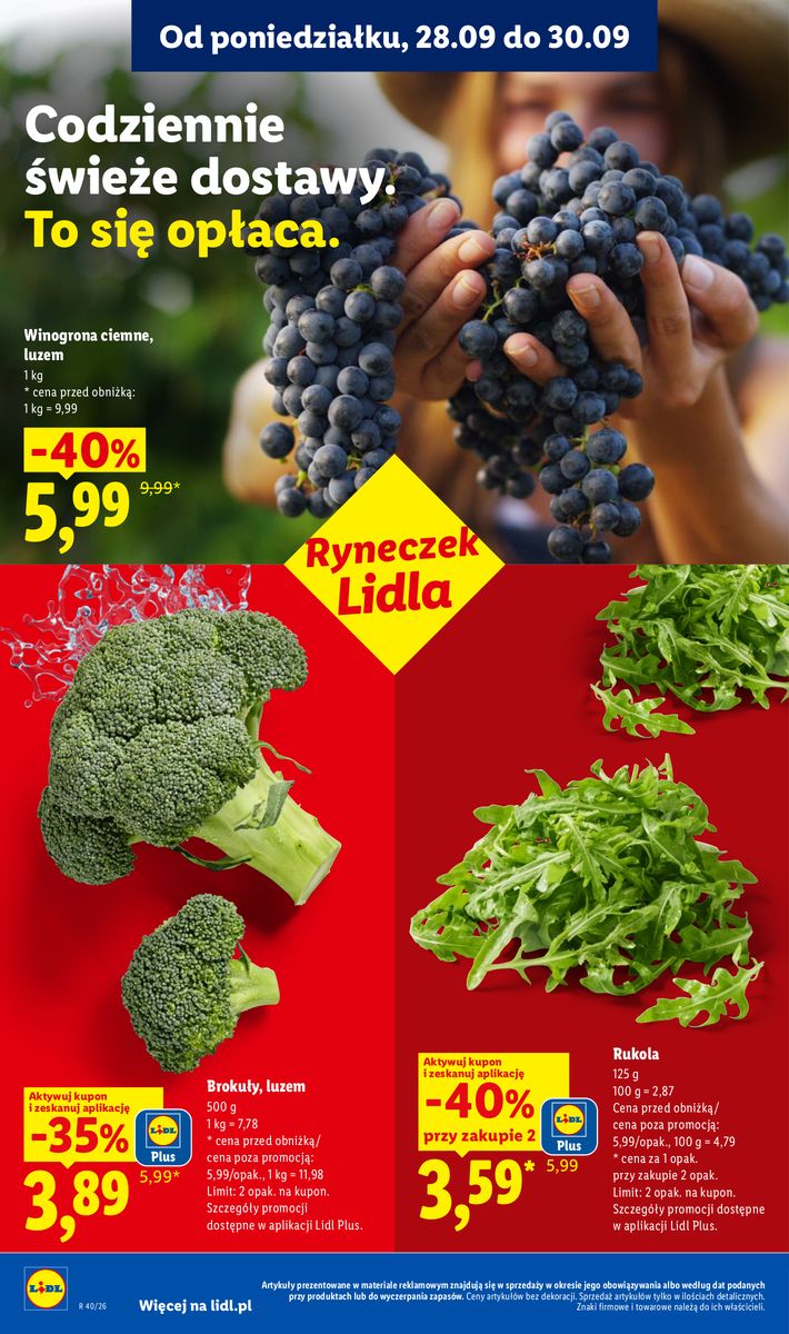 Lidl catalog page 46 — 2026-09-28 to 2026-09-30