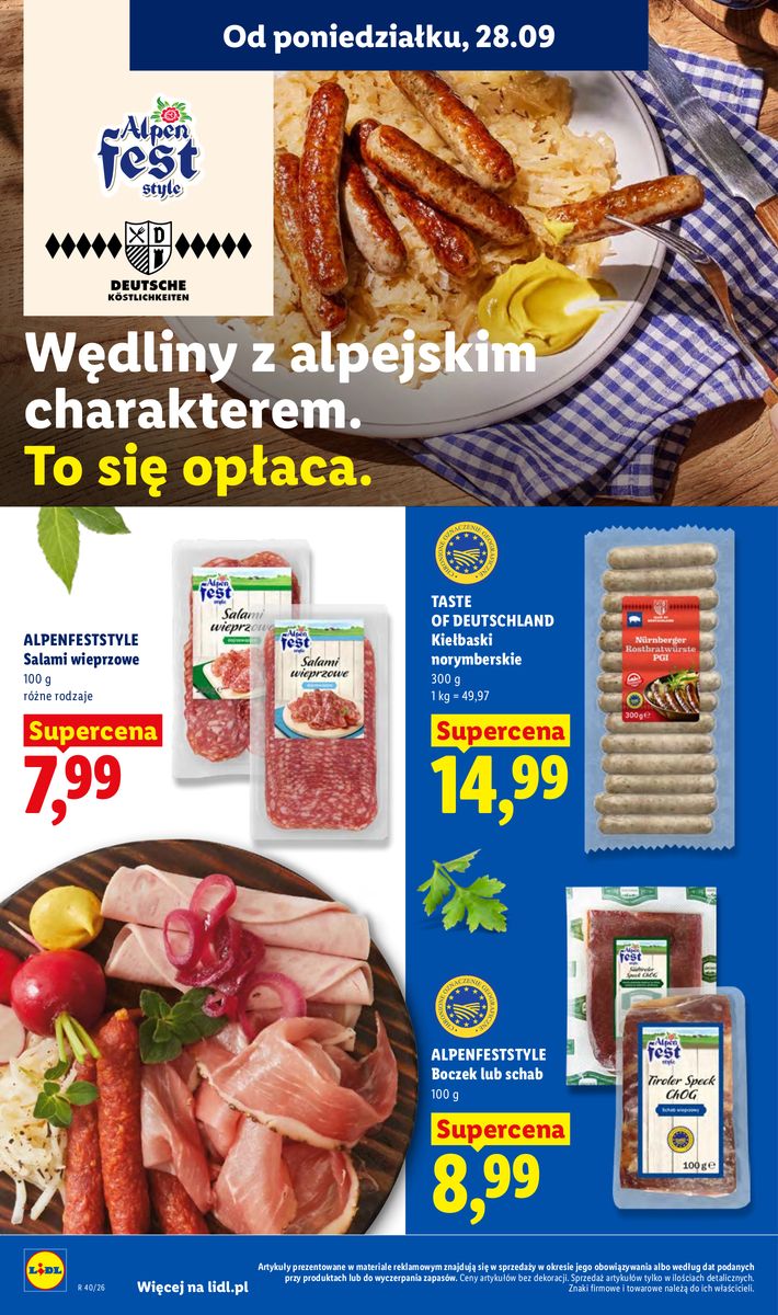Lidl catalog page 66 — 2026-09-28 to 2026-09-30