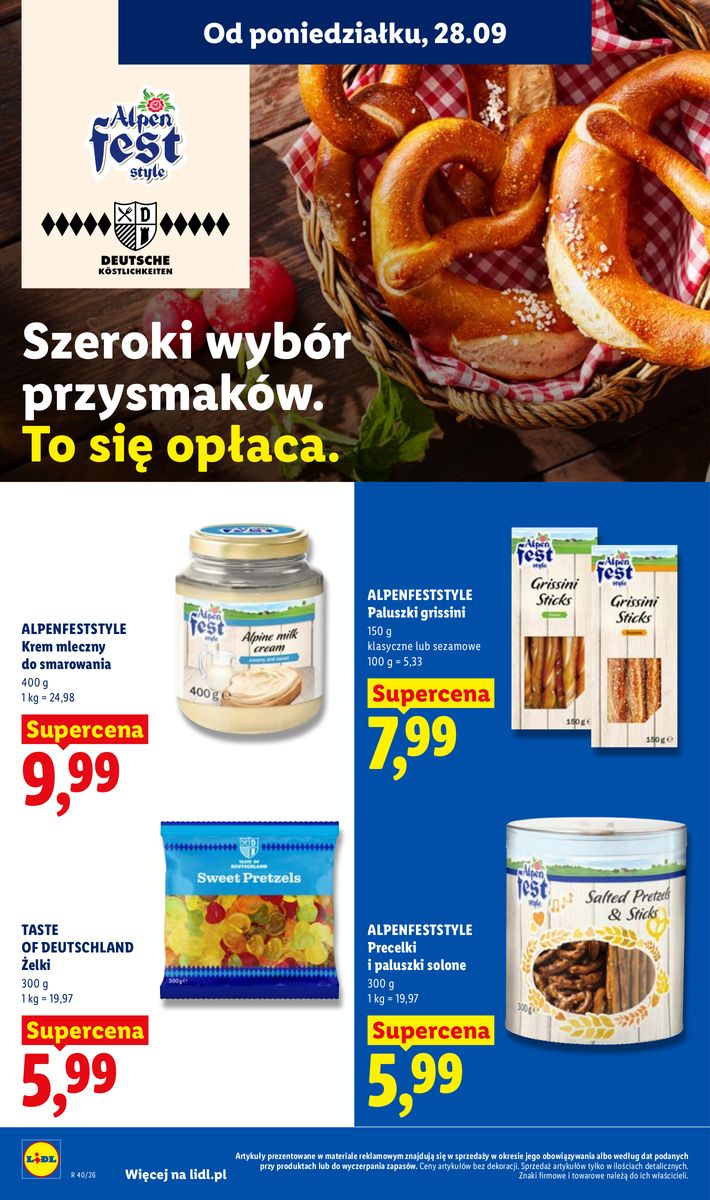 Lidl catalog page 68 — 2026-09-28 to 2026-09-30