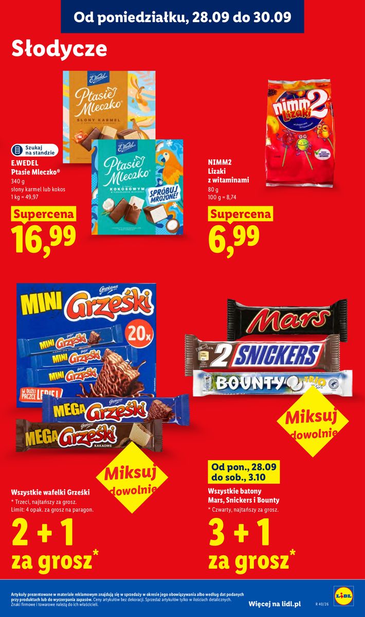 Lidl catalog page 71 — 2026-09-28 to 2026-09-30
