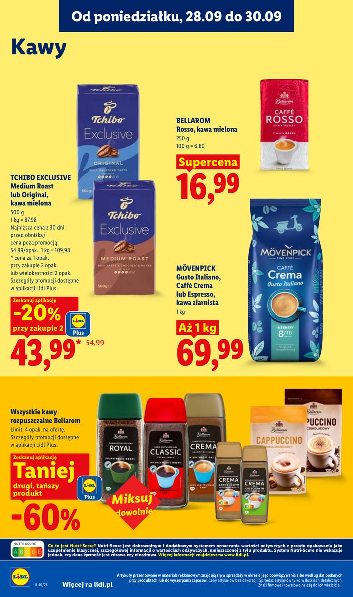 Lidl catalog page 74 — 2026-09-28 to 2026-09-30