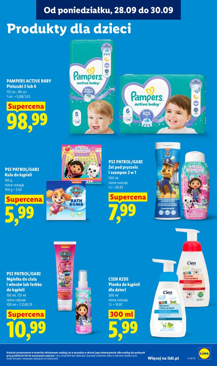 Lidl catalog page 89 — 2026-09-28 to 2026-09-30