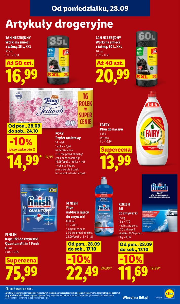 Lidl catalog page 95 — 2026-09-28 to 2026-09-30