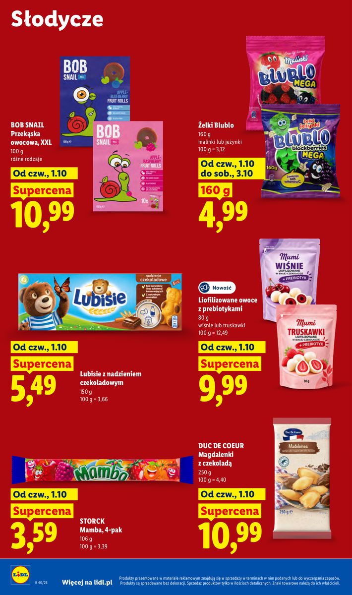 Lidl catalog page 60 — 2026-10-01 to 2026-10-03