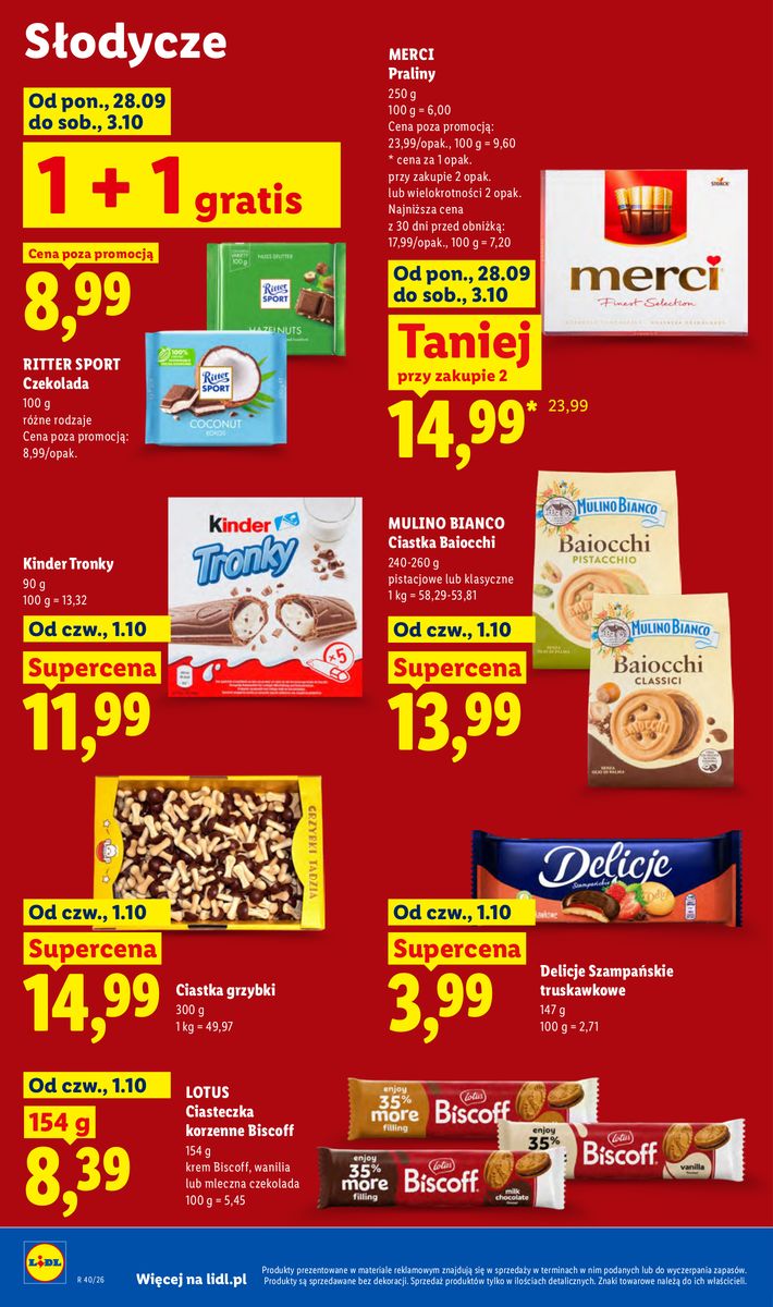 Lidl catalog page 62 — 2026-10-01 to 2026-10-03