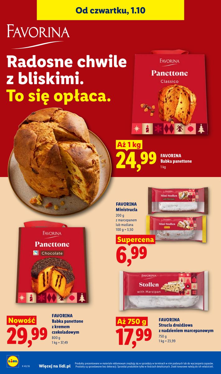 Lidl catalog page 66 — 2026-10-01 to 2026-10-03