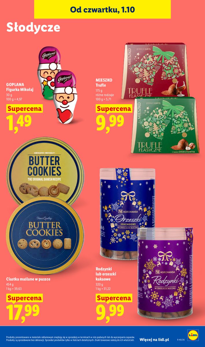 Lidl catalog page 71 — 2026-10-01 to 2026-10-03