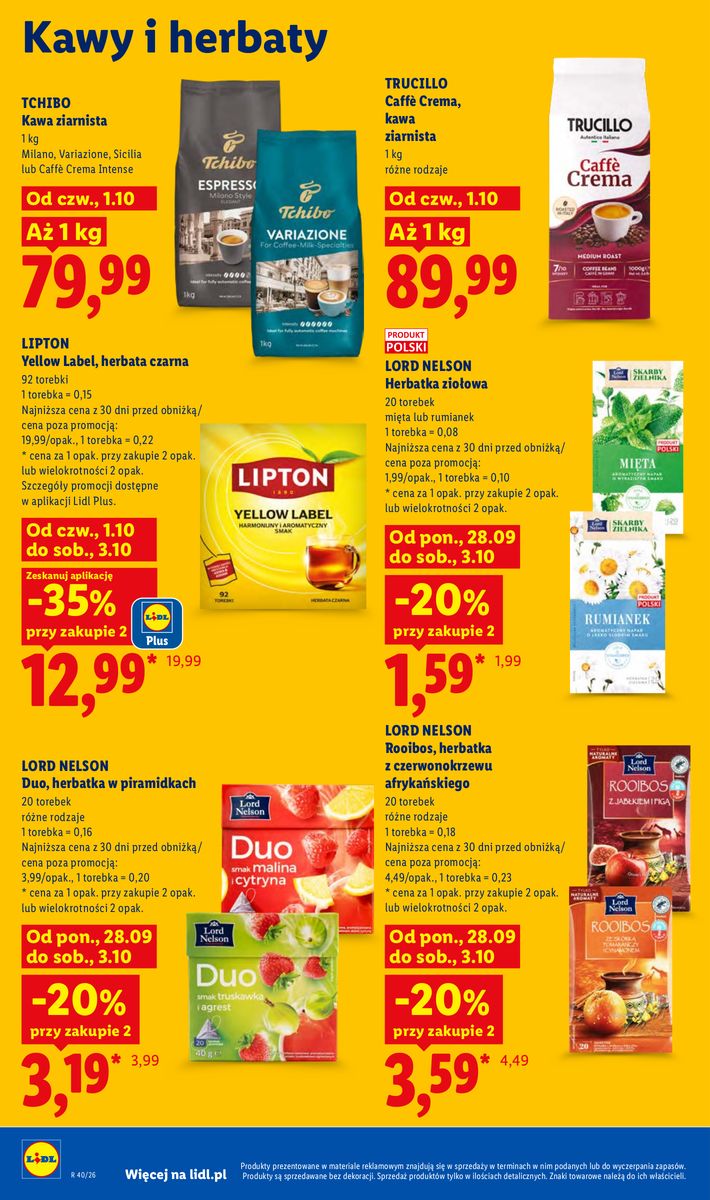 Lidl catalog page 74 — 2026-10-01 to 2026-10-03